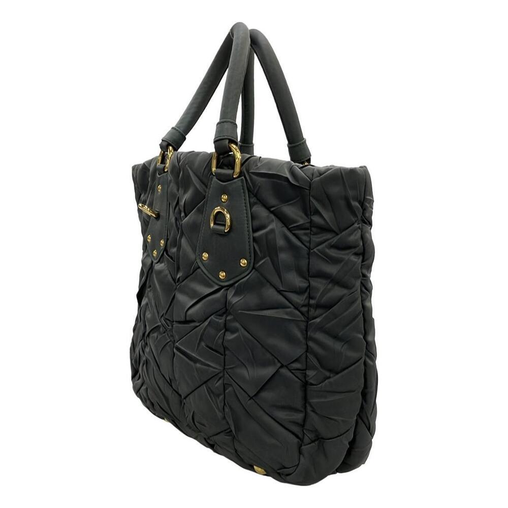 Prada Tessuto Nylon Cloth Bag handbag quilted Black - Picture 3 of 6